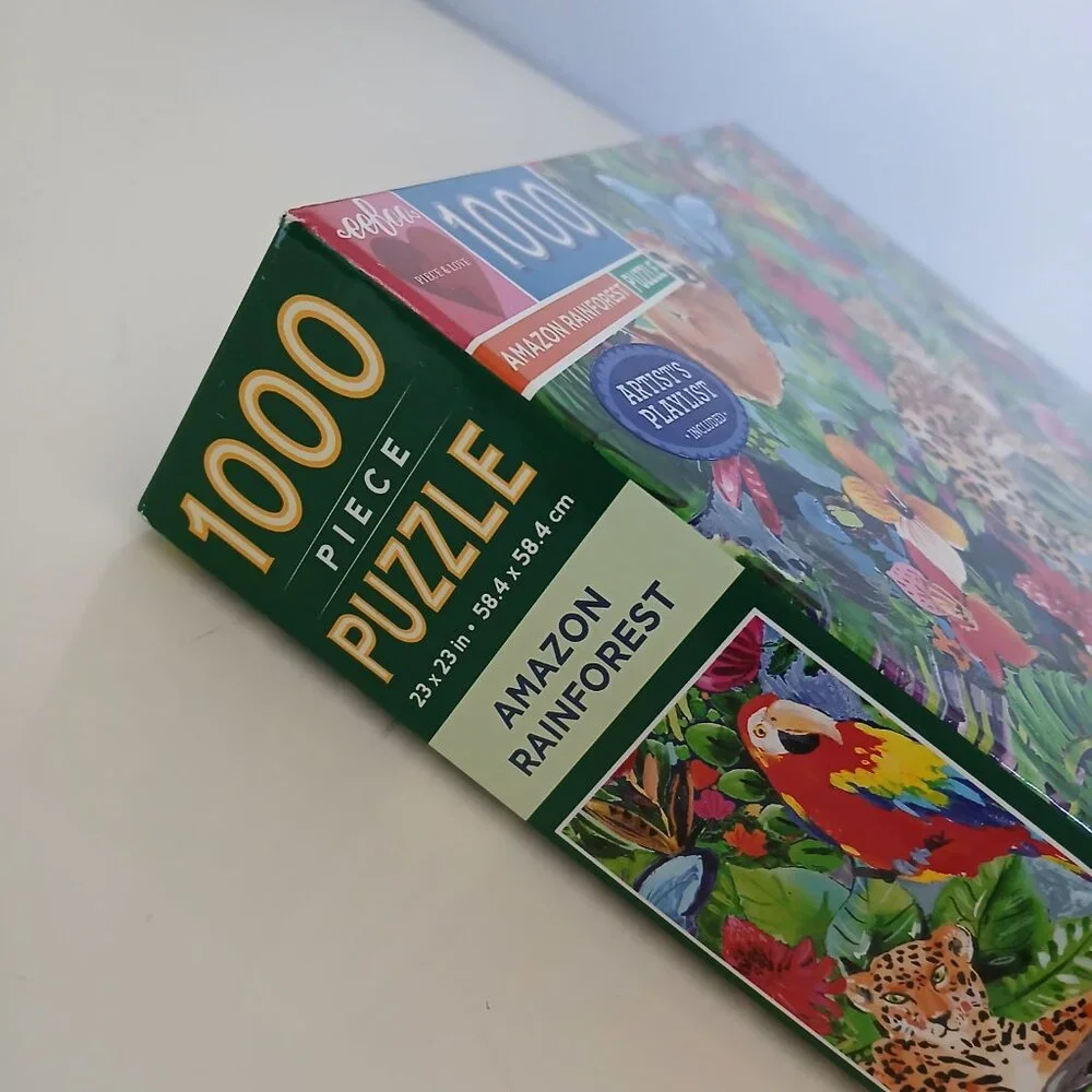EEboo 1000 piece Puzzle Amazon Rainforest Colorful - Picture 6 of 11
